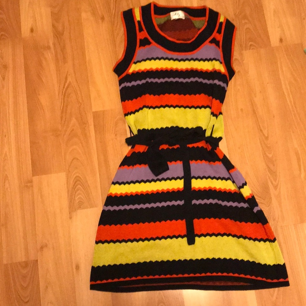 Milly striped sweater dress